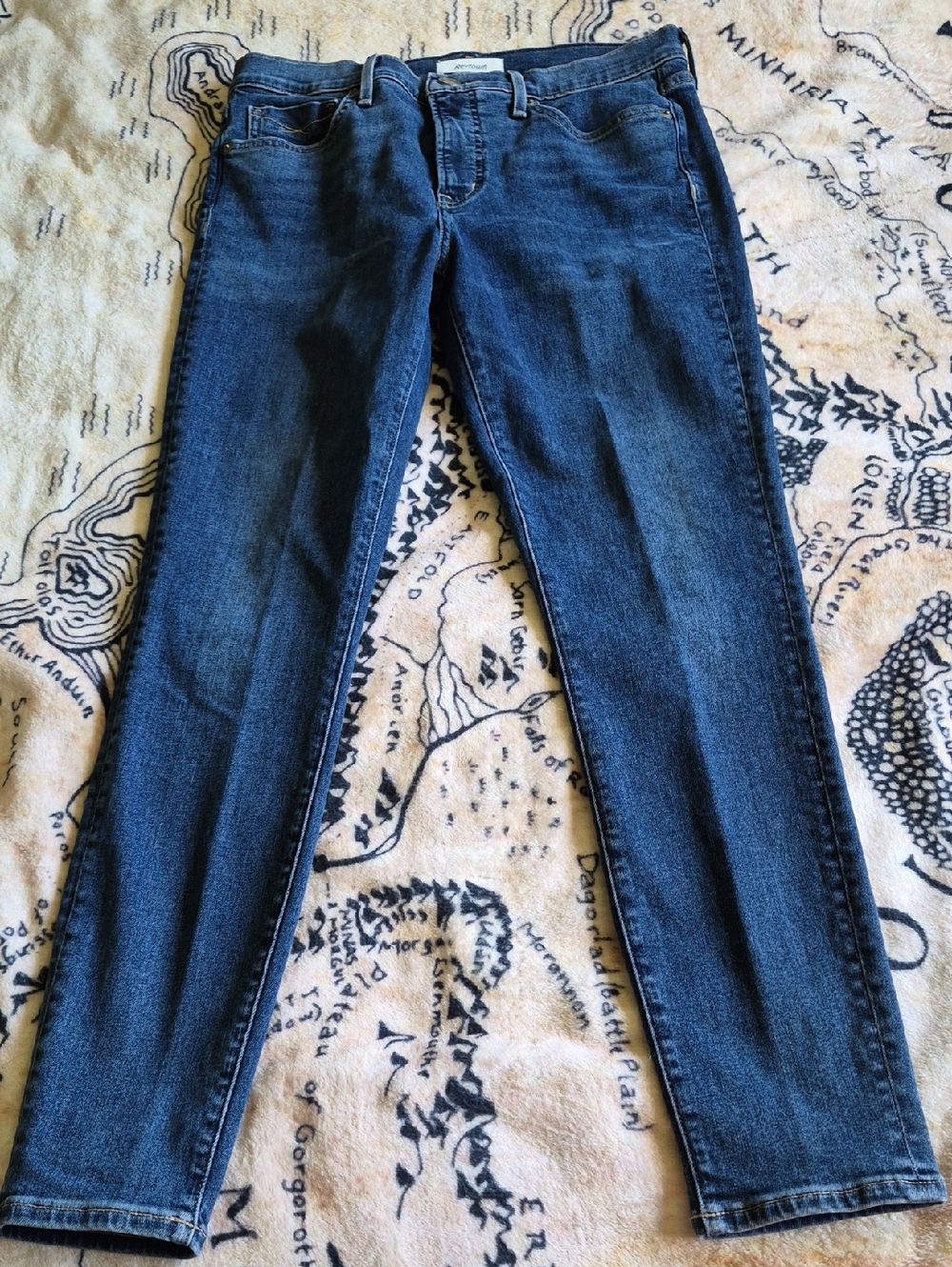 Revtown Size 29 Regular Blue Skinny Jeans Stretchy